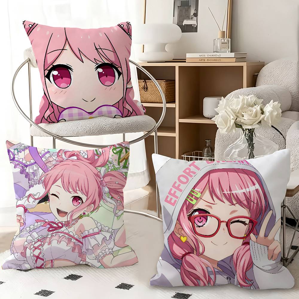 Aya Home Textiles - Funda de almohada cuadrada con diseño