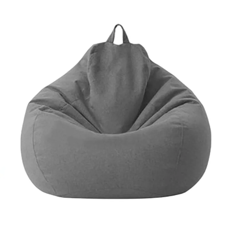Floor Cushion Pouf - Funda de sofá perezoso, funda de