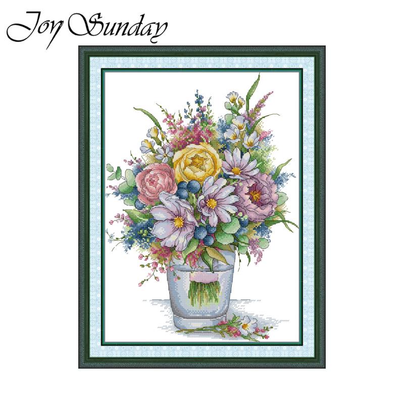 Home Textiles Discount - Joy Sunday-Kit de punto de cruz,