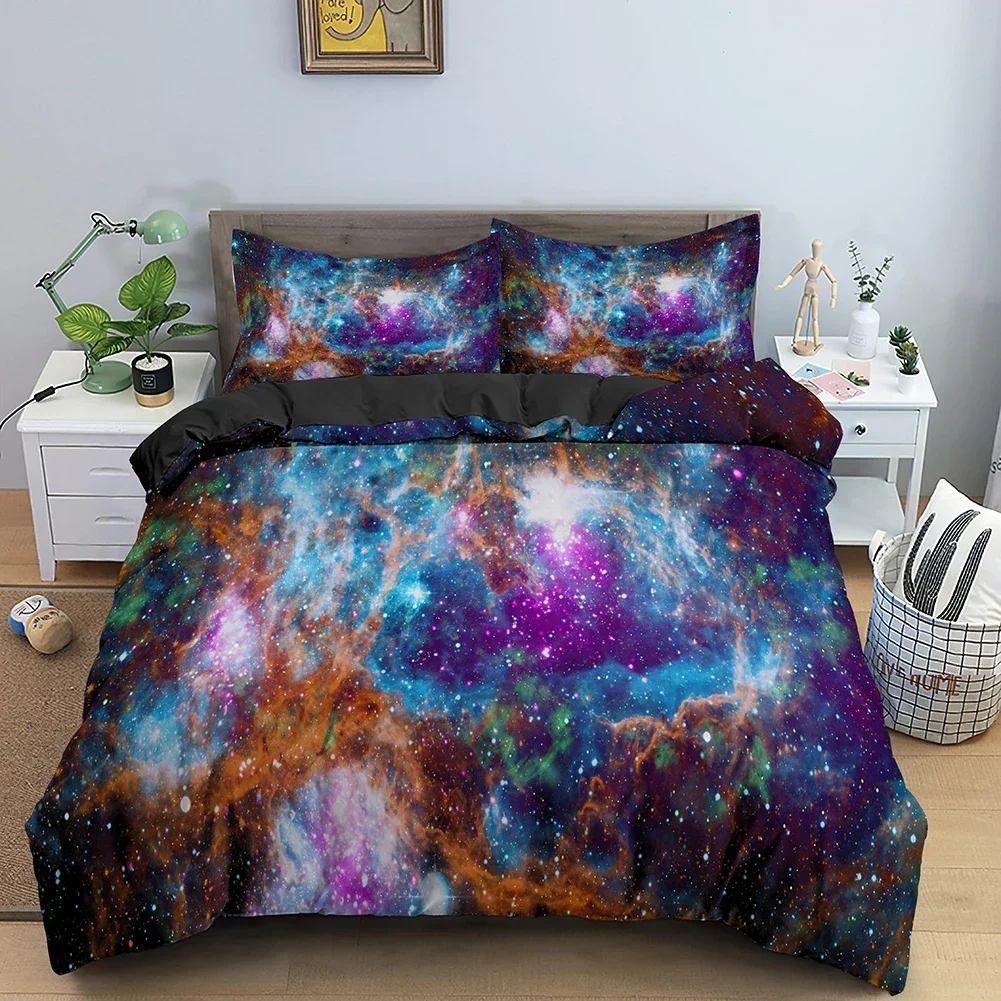 Galaxy Home Textiles - Nuevo edredón cómodo con estampado 3D