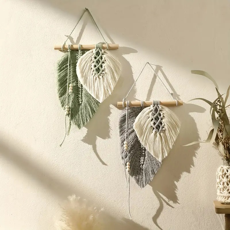 Home Textiles Discount - Colgante de pared de hojas de
