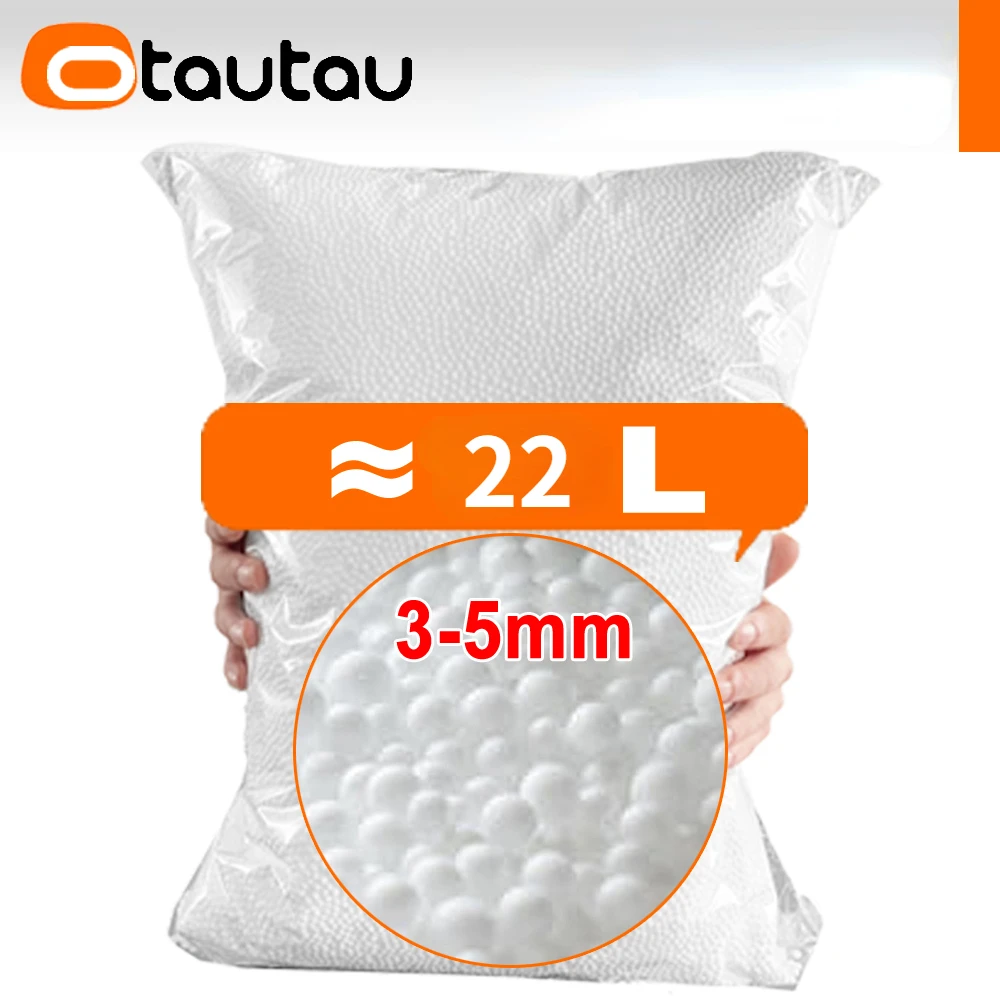 Floor Cushion Pouf - Bolsa de frijol ecológica de 3-5mm,