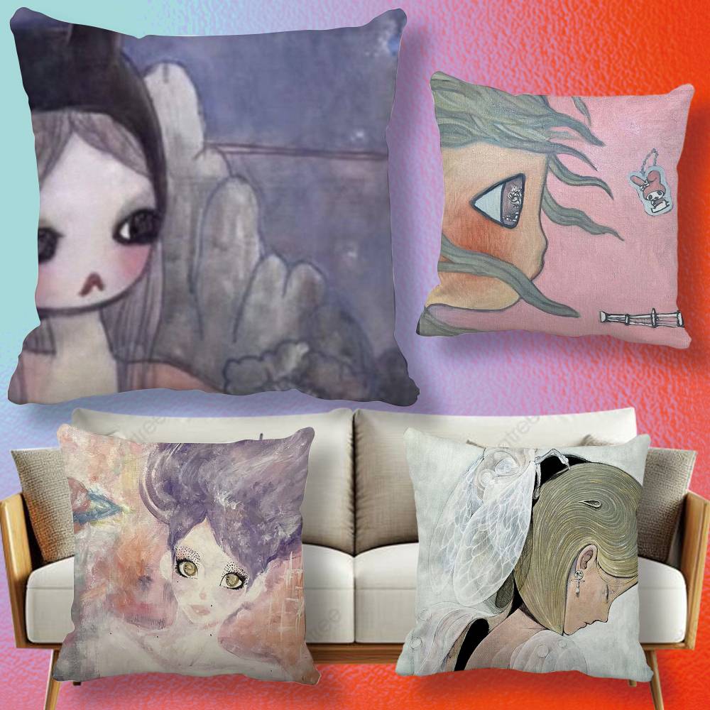 Aya Home Textiles - Aya Takano P-paintings Funda de almohada