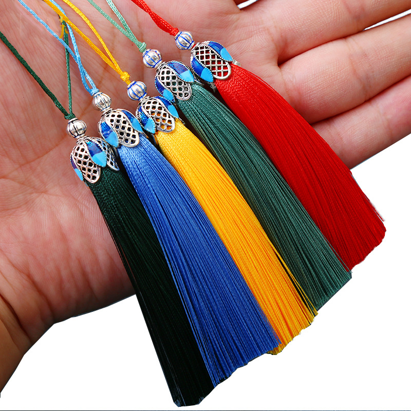 Home Ec Textiles - 5/10 Uds. 8cm borla de seda