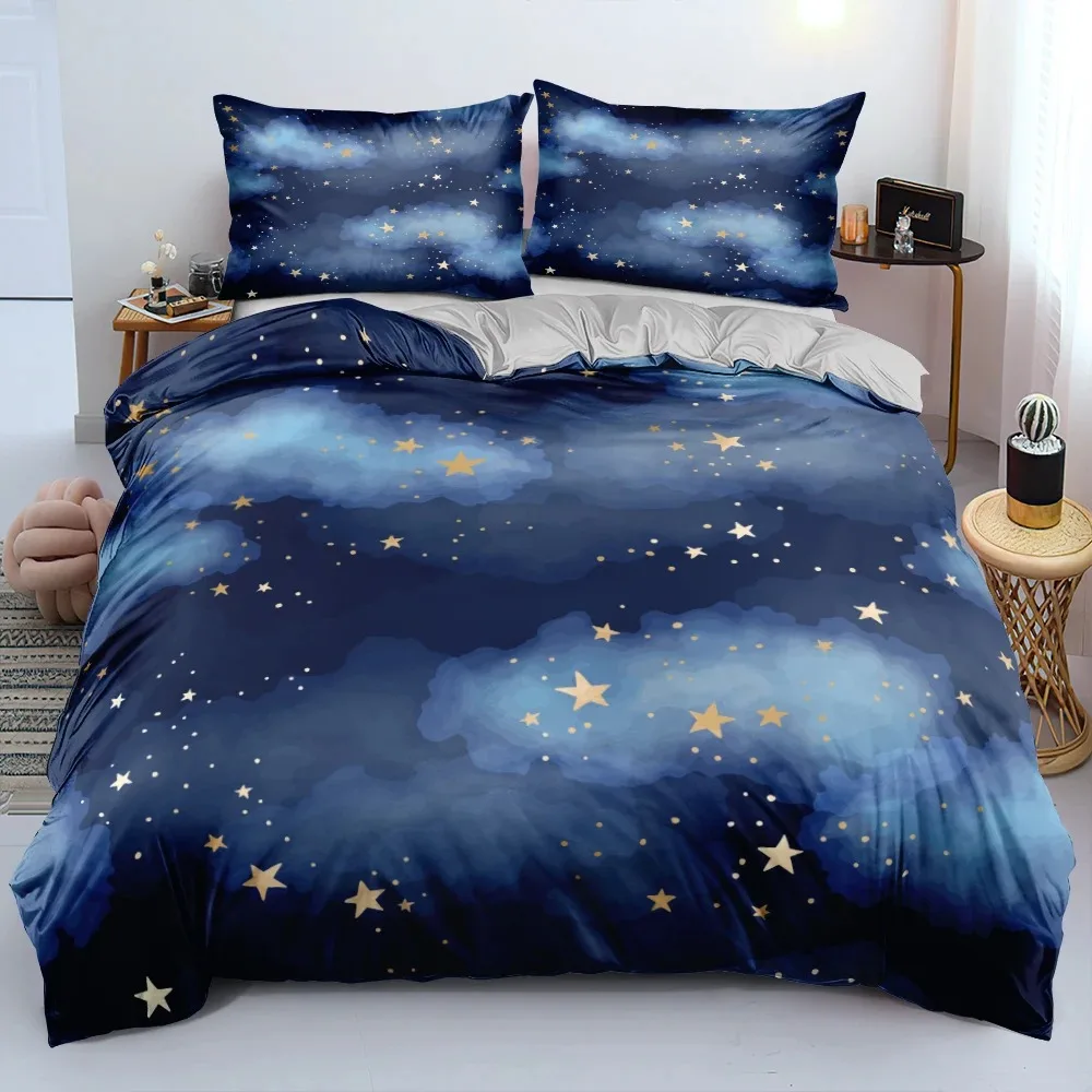 Galaxy Home Textiles - Funda de edredón cómoda de color