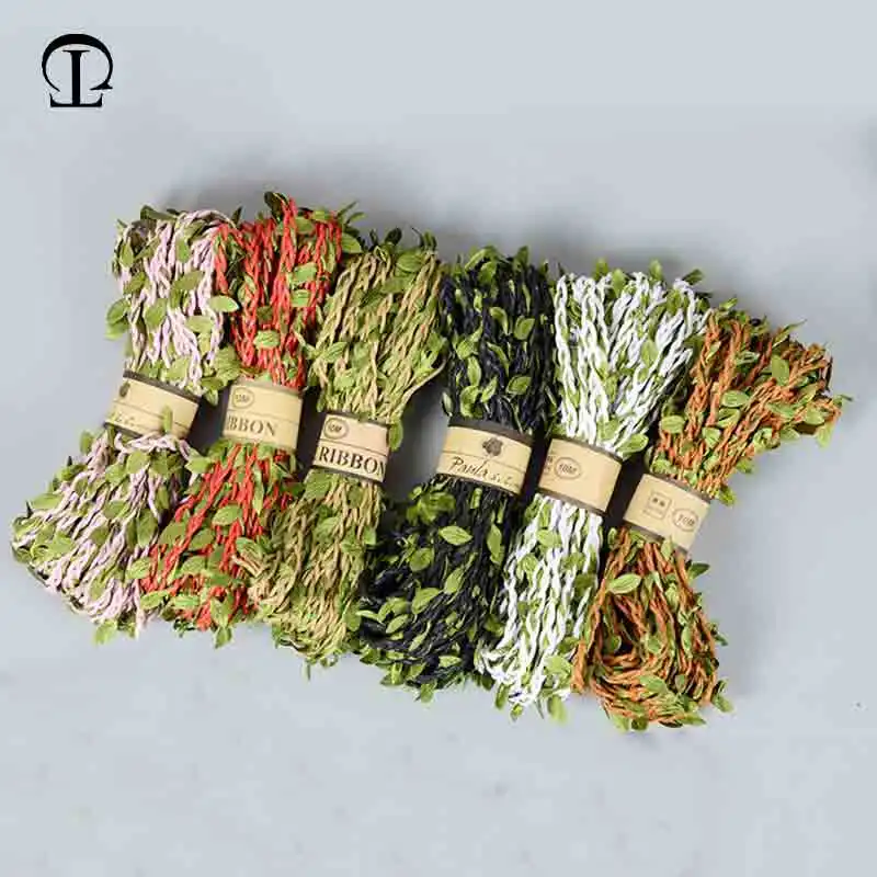 Home Ec Textiles - Cuerda de cáñamo con hoja para