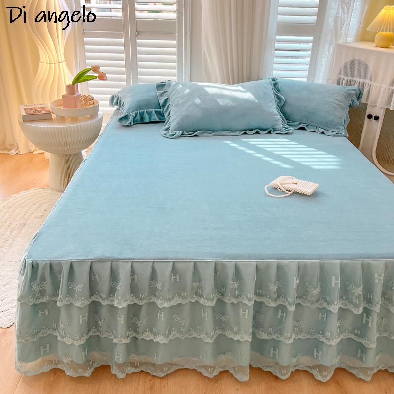 Falda de cama de estilo europe - Home Fashion Textiles reseña y precio