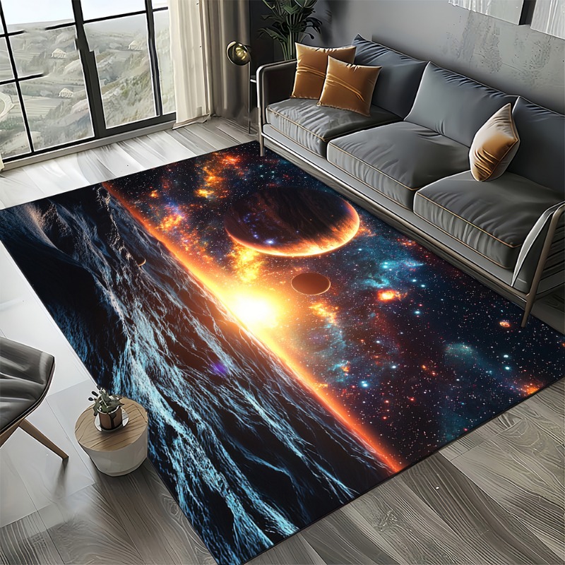 Alfombra de galaxia con agujer - Galaxy Home Textiles reseña y precio