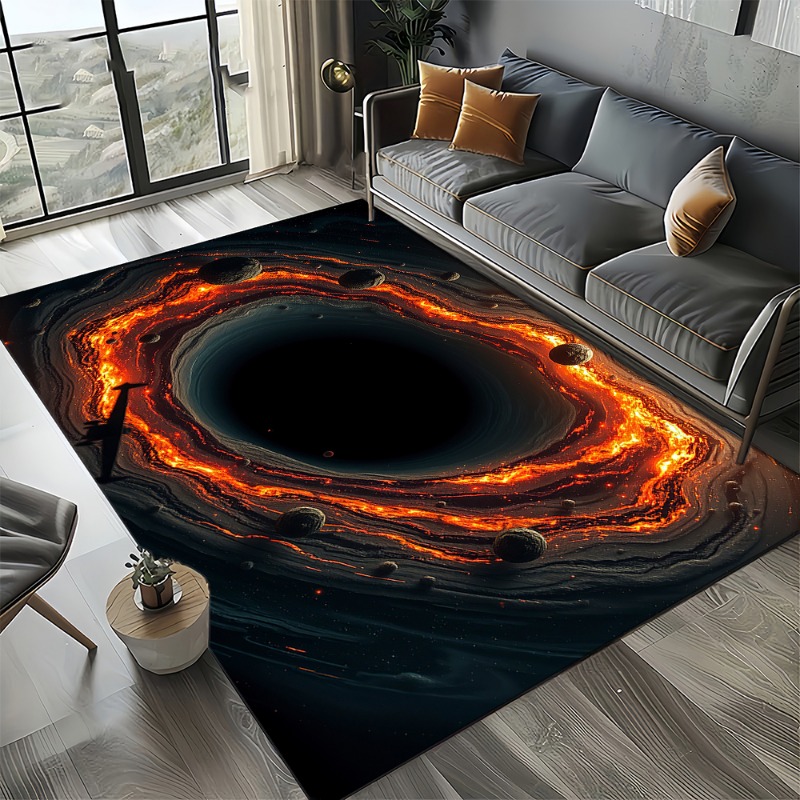 Alfombra de galaxia con agujer - Galaxy Home Textiles reseña y precio