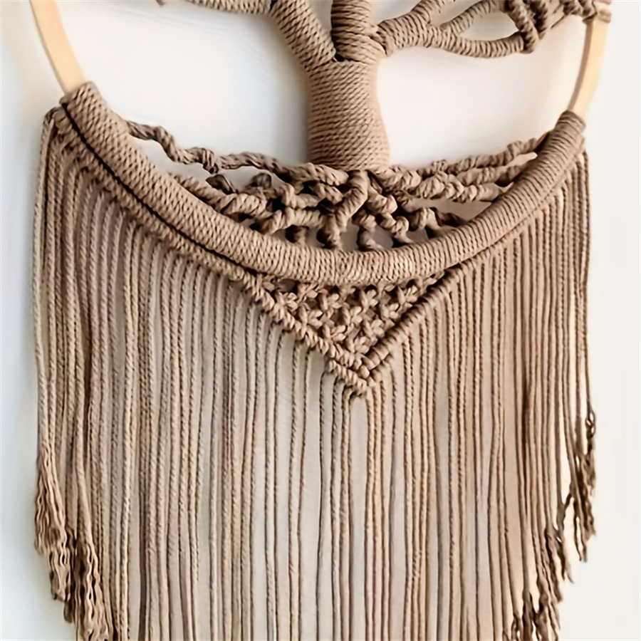 Árbol de la vida macramé colga - Home Textiles Discount reseña y precio