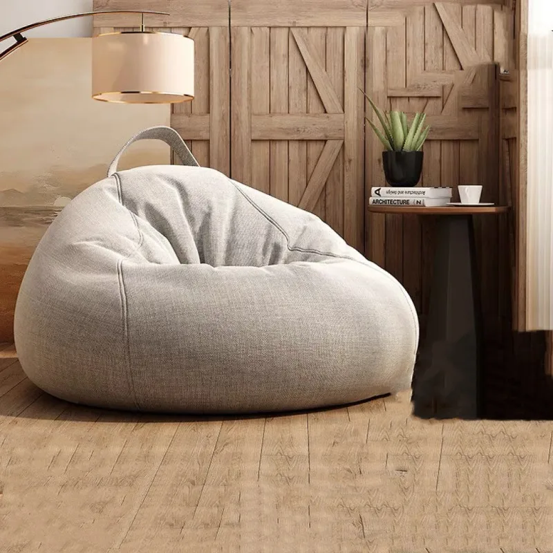 Funda de sofá perezoso, funda  - Floor Cushion Pouf reseña y precio