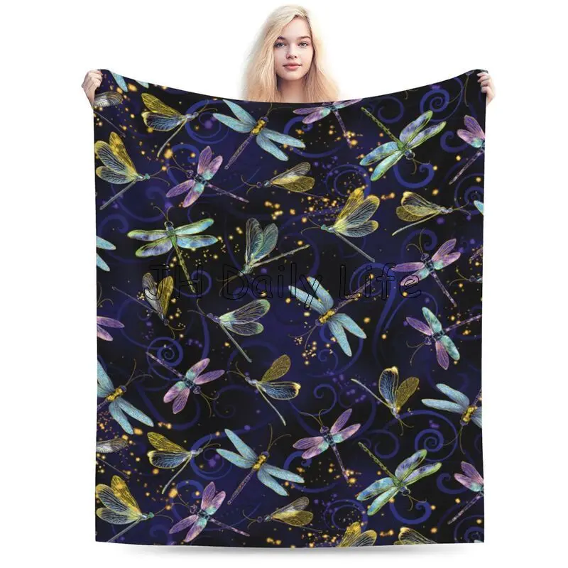 Manta polar libélula galaxia,  - Galaxy Home Textiles reseña y precio