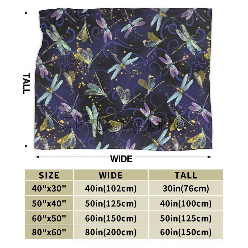 Manta polar libélula galaxia,  - Galaxy Home Textiles reseña y precio
