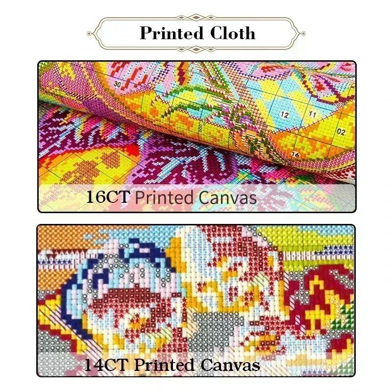 Joy Sunday-Kit de punto de cru - Home Textiles Discount reseña y precio