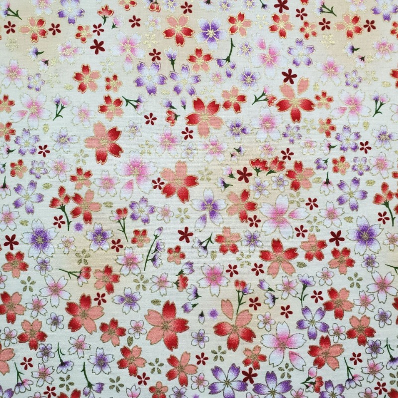 Tela estampada de lámina dorad - Home Fashion Textiles reseña y precio