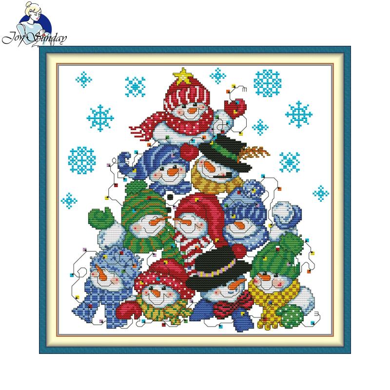 Kit de Punto de Cruz JoySunday - Home Textiles Discount reseña y precio