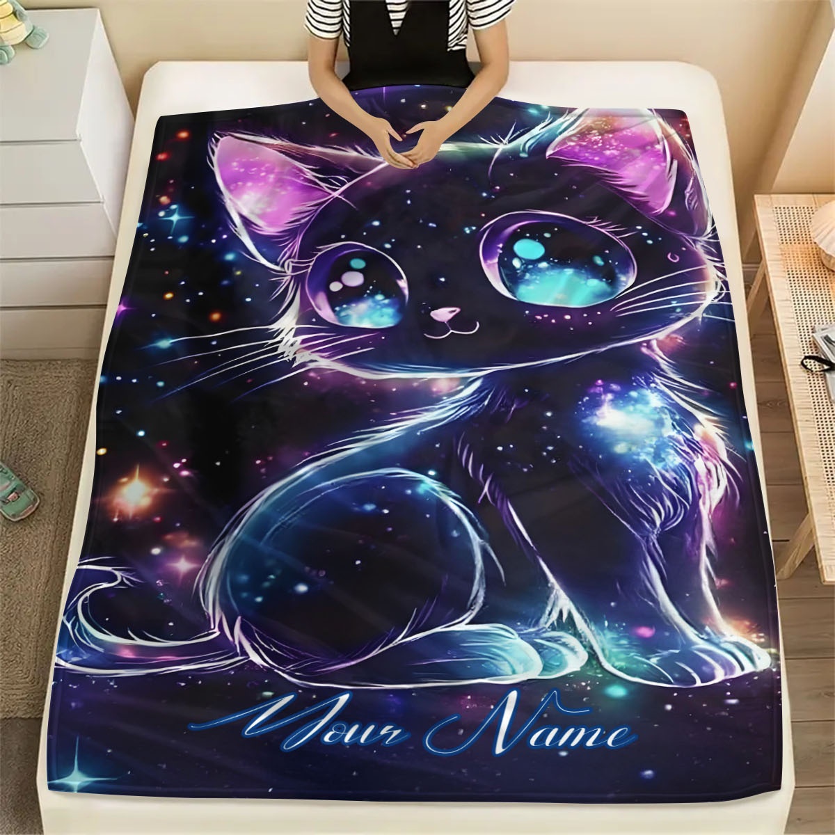 Manta Personalizable con Diseñ - Galaxy Home Textiles reseña y precio