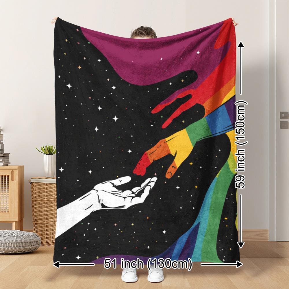 Manta de Franela con Estampado - Galaxy Home Textiles reseña y precio