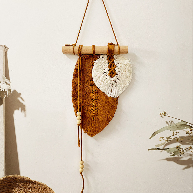 Colgante de pared de hojas de  - Home Textiles Discount reseña y precio