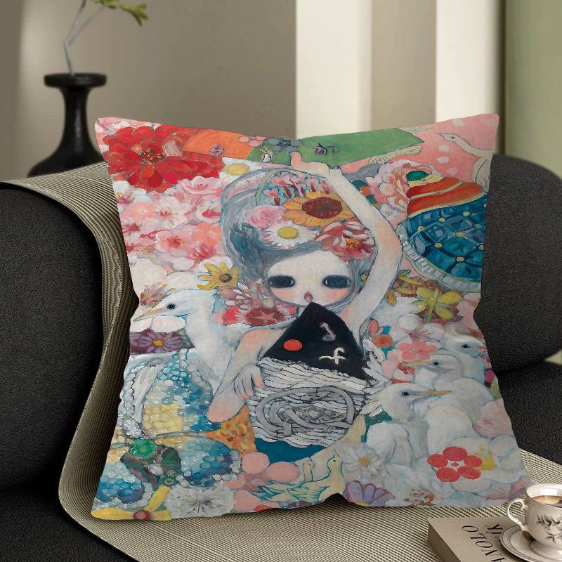 Funda de almohada de dibujos a - Aya Home Textiles reseña y precio