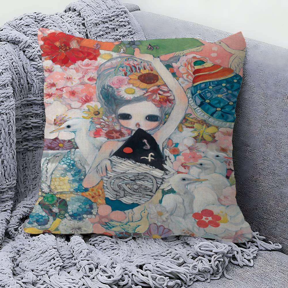 Funda de almohada de dibujos a - Aya Home Textiles reseña y precio