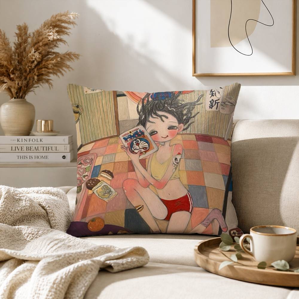 Funda de almohada artística A- - Aya Home Textiles reseña y precio