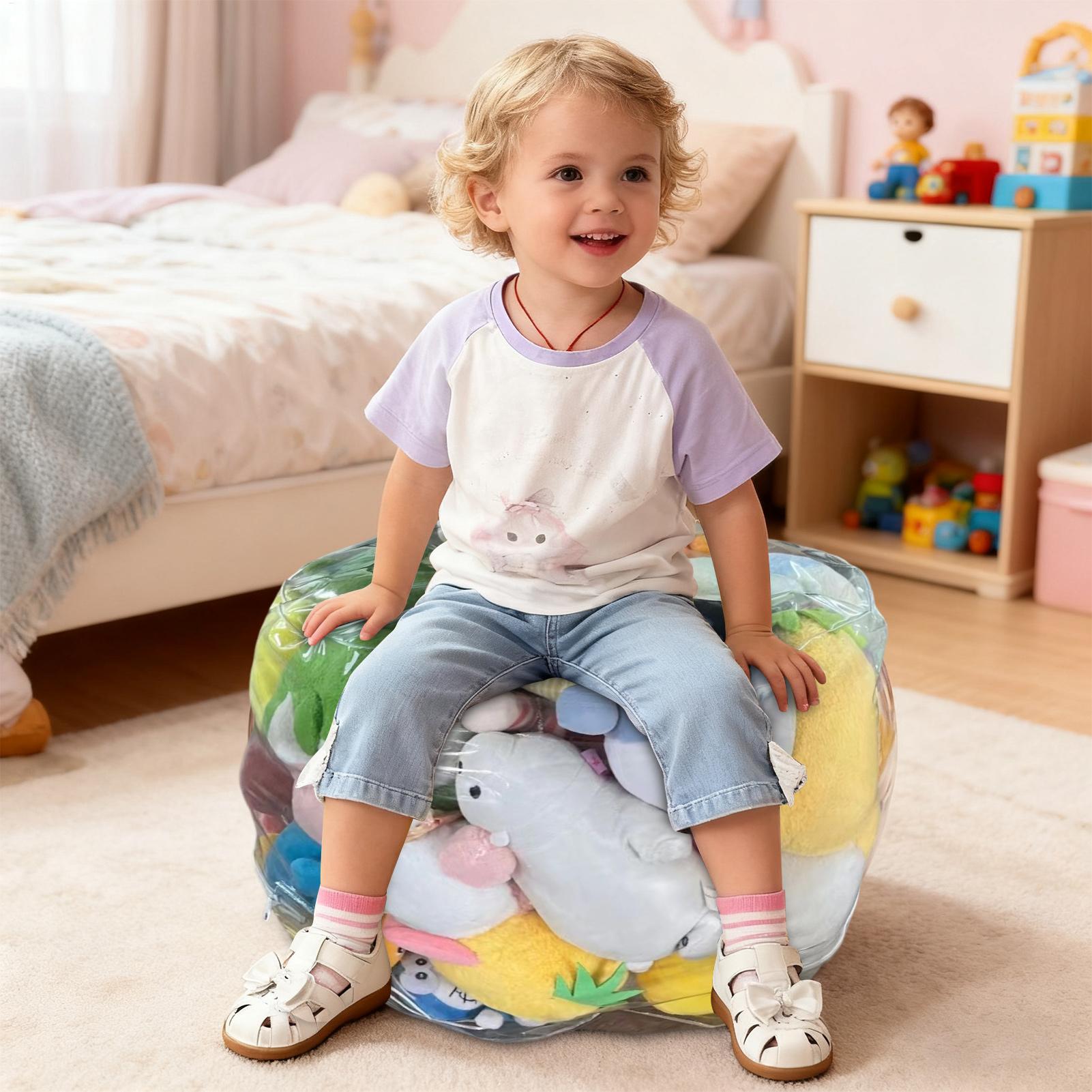 Silla de almacenamiento de ani - Floor Cushion Pouf reseña y precio