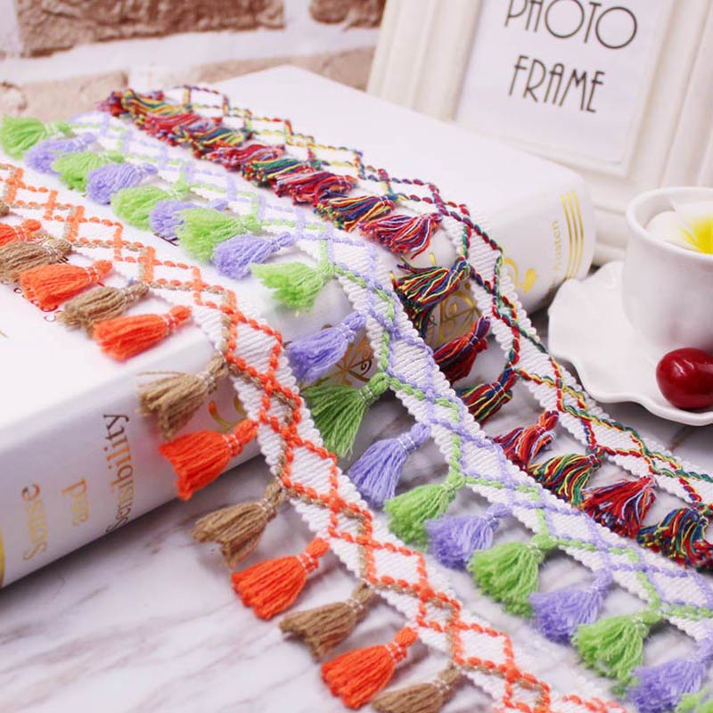 1 yarda/lote, adorno de flecos - Home Ec Textiles reseña y precio
