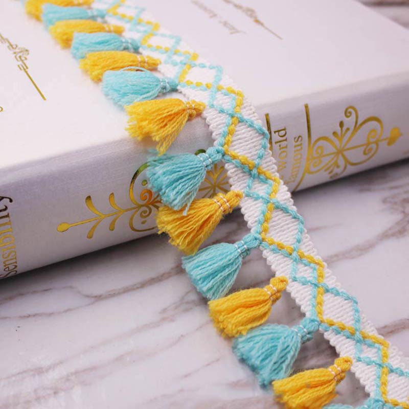 1 yarda/lote, adorno de flecos - Home Ec Textiles reseña y precio