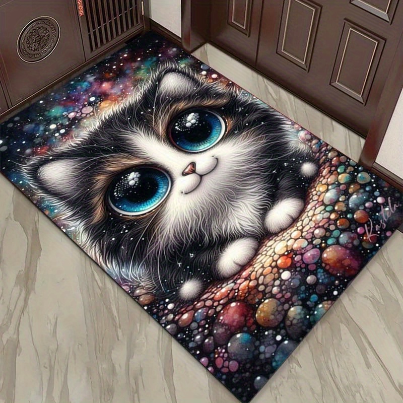 Alfombra Galaxy Cat para dormi - Galaxy Home Textiles reseña y precio