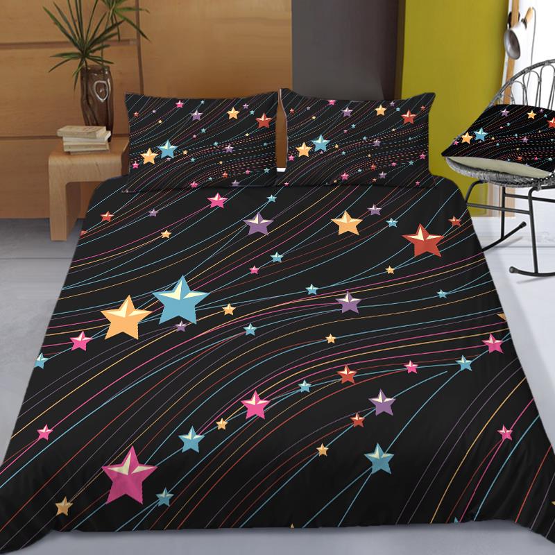 Juego de ropa de cama de estre - Galaxy Home Textiles reseña y precio
