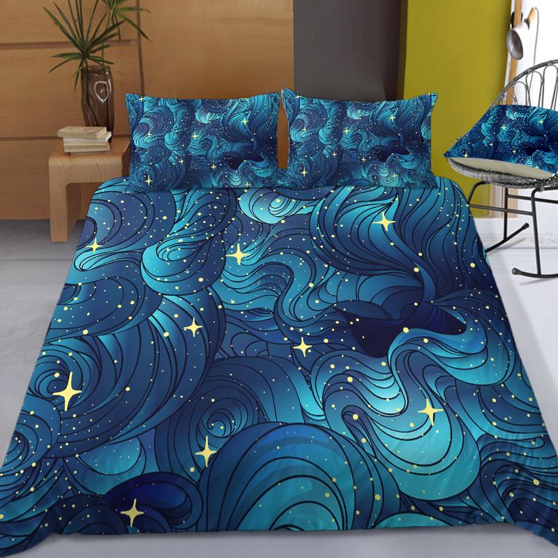 Juego de ropa de cama de estre - Galaxy Home Textiles reseña y precio
