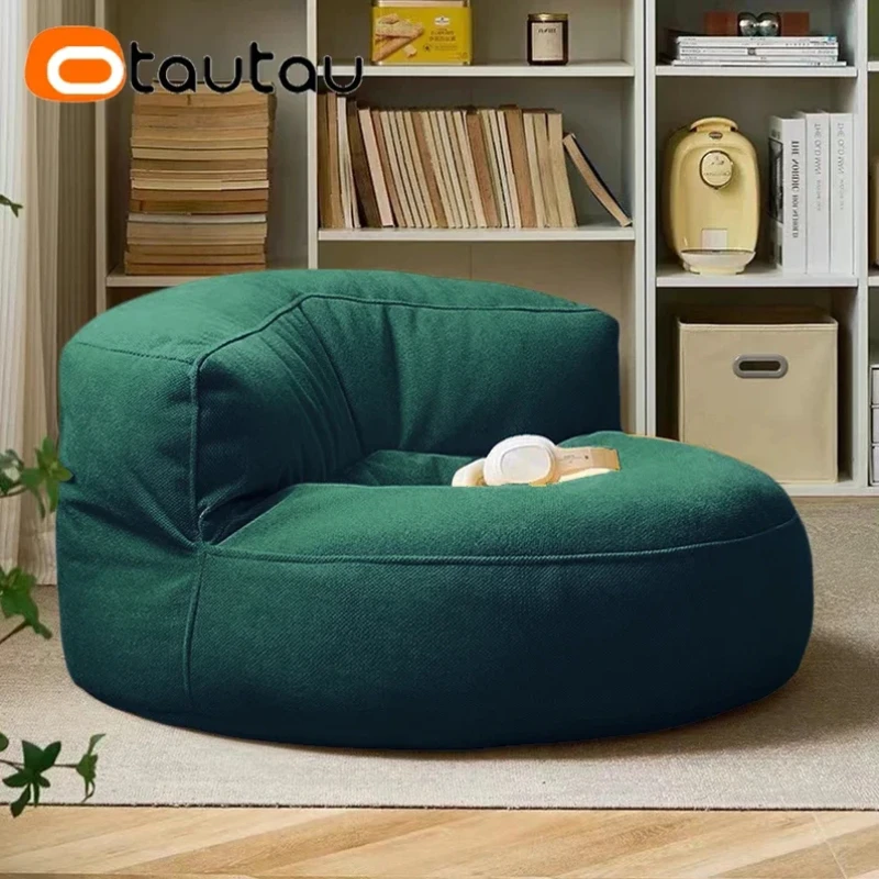 OTAUTAU-puf con relleno imperm - Floor Cushion Pouf reseña y precio