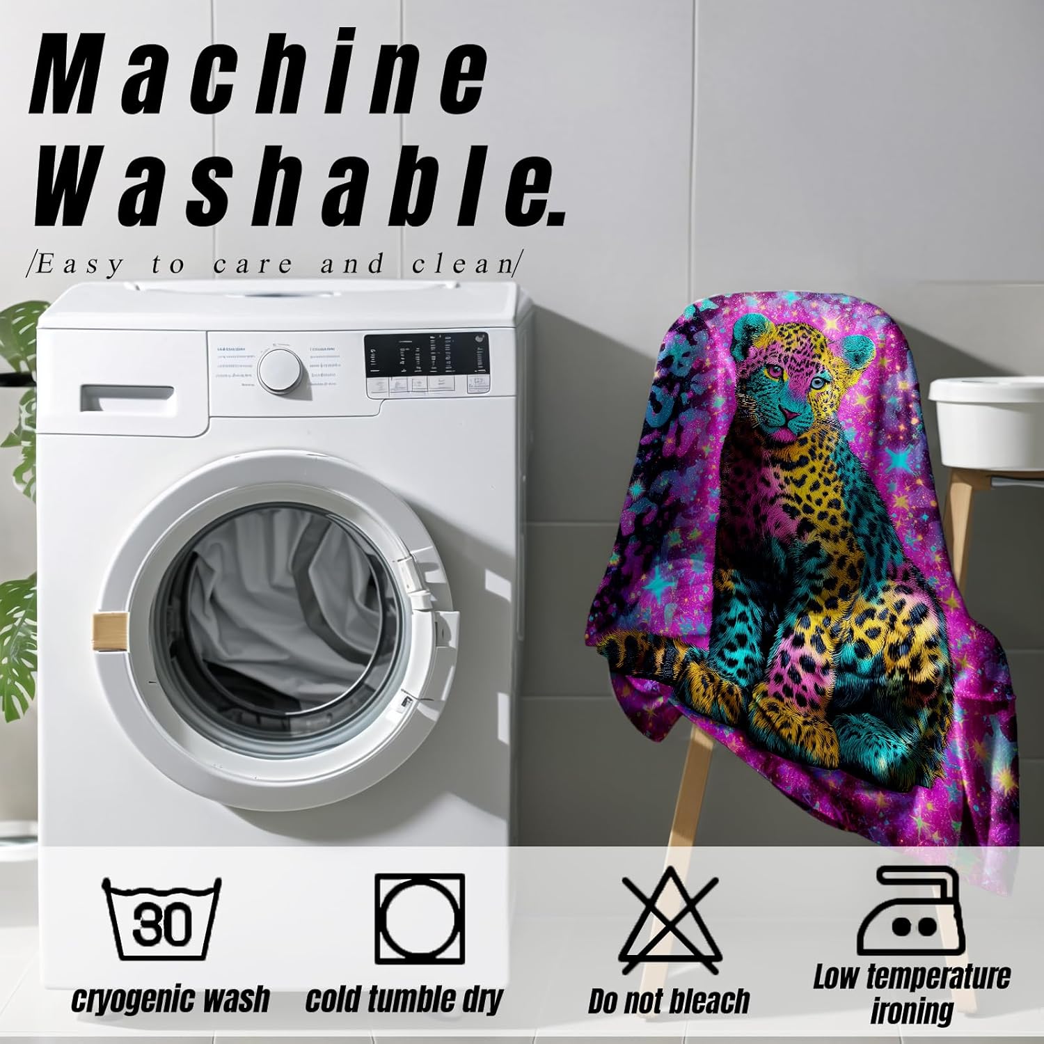 Manta de leopardo galaxia, dis - Galaxy Home Textiles reseña y precio