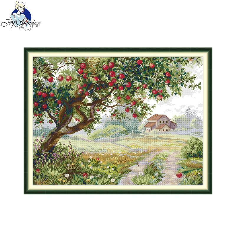 Kit de Punto de Cruz Joy Sunda - Home Textiles Discount reseña y precio