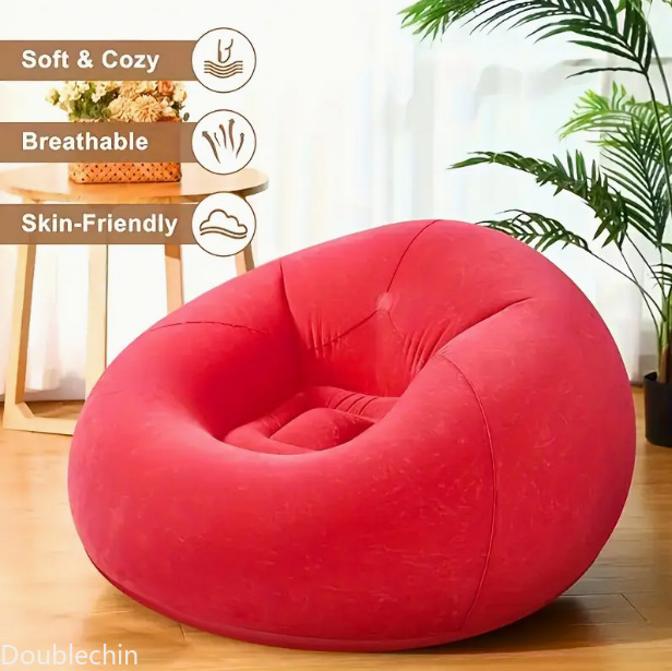Sofá Inflable Individual Tipo  - Floor Cushion Pouf reseña y precio