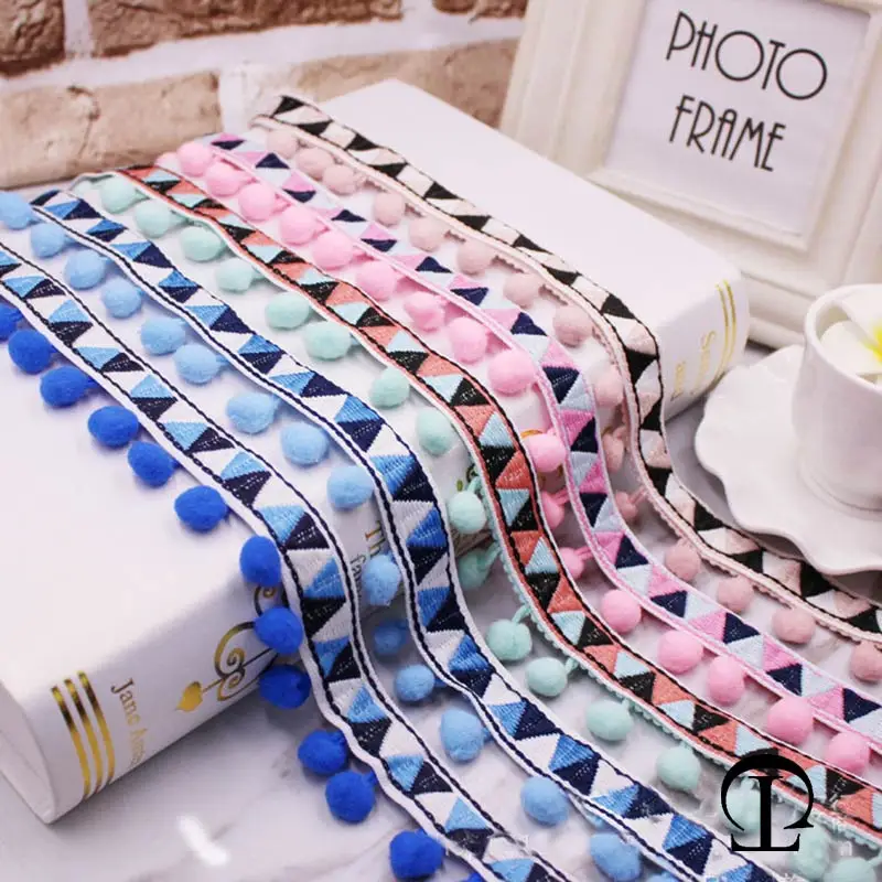 Pompones de encaje de 1 a 10 y - Home Ec Textiles reseña y precio