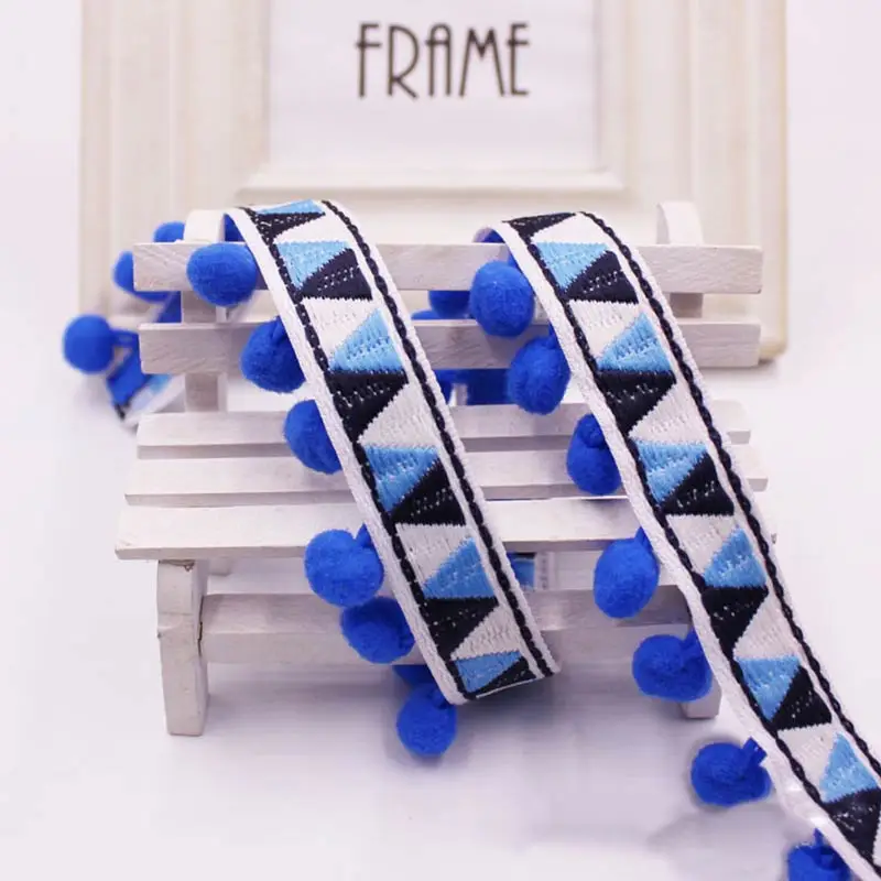 Pompones de encaje de 1 a 10 y - Home Ec Textiles reseña y precio