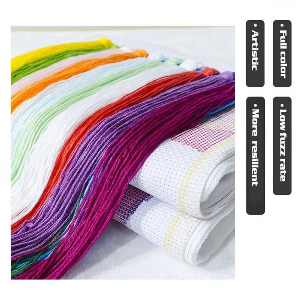 HUACAN-Kits de punto de cruz,  - Home Textiles Discount reseña y precio